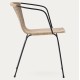 Стілець Eltiera з підлокітниками для саду та кафе