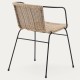 Стілець Eltiera з підлокітниками для саду та кафе