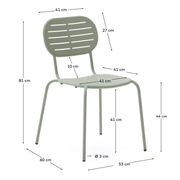Стілець Brai – елегантність та комфорт для вашого інтер'єру