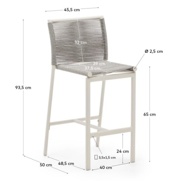 Напівбарний стілець Culip – сучасний стиль та комфорт для будь-якого інтер'єру
