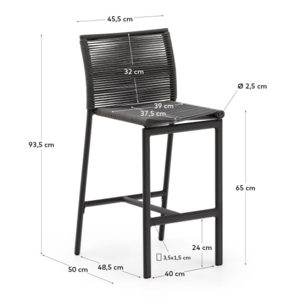 Напівбарний стілець Culip – сучасний стиль та комфорт для будь-якого інтер'єру