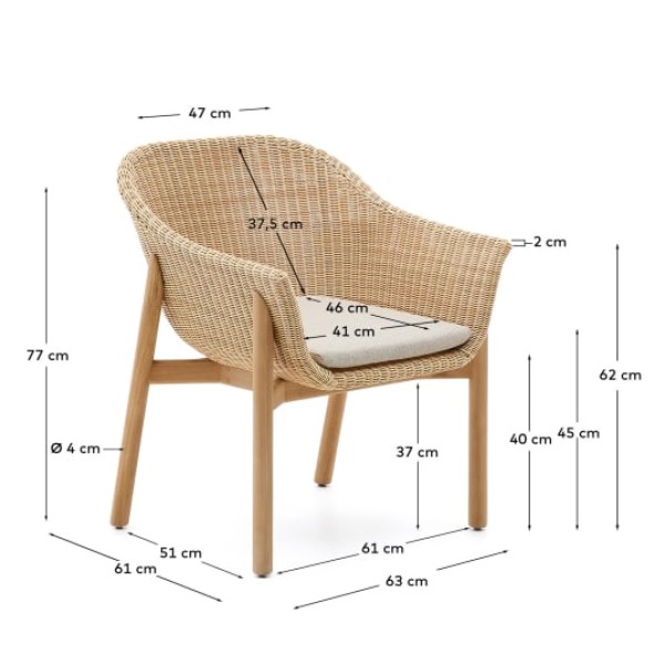 Стілець Galea - Вибір для вашого інтер'єру та саду