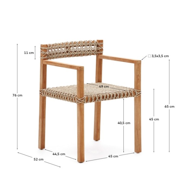 Стілець Giverola - Меблі для саду та кухні