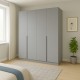 Шафа розпашна ШР 4 сірий – для вашого дому