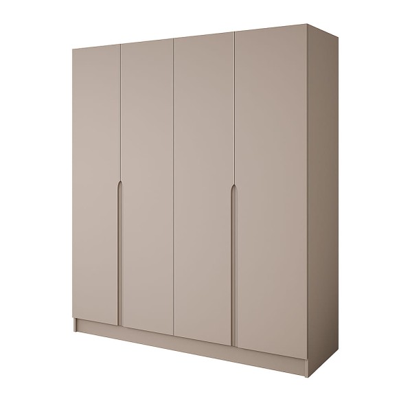 Шафа розпашна ШР 4 кашемір для спальні та передпокою