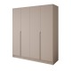 Шафа розпашна ШР 4 кашемір для спальні та передпокою