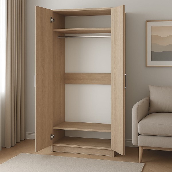 Шафа розпашна ШР 1 МДФ для спальні та передпокою