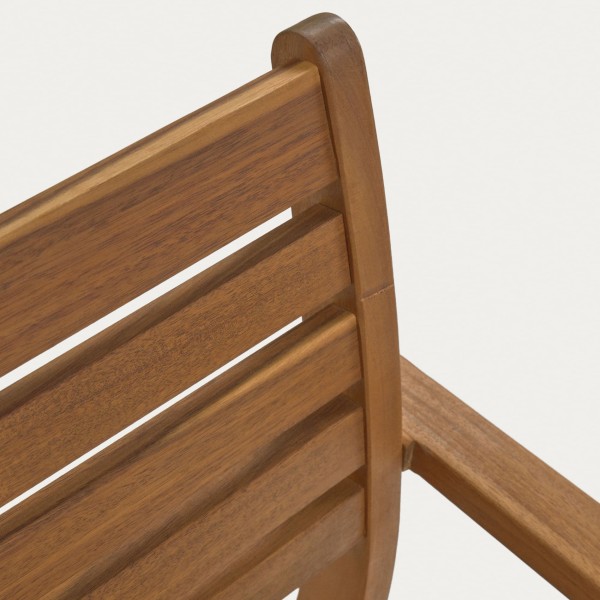 Стілець Hanzel з масиву дерева – для дому та саду