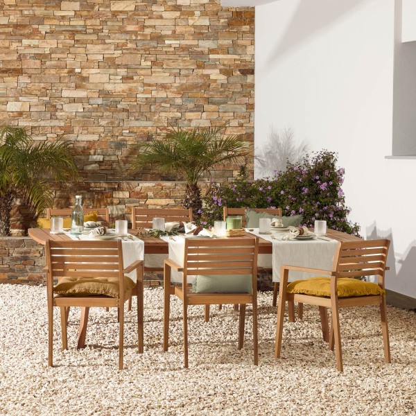 Стілець Hanzel з масиву дерева – для дому та саду