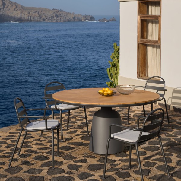 Круглий стіл Tudons для вулиці та кафе