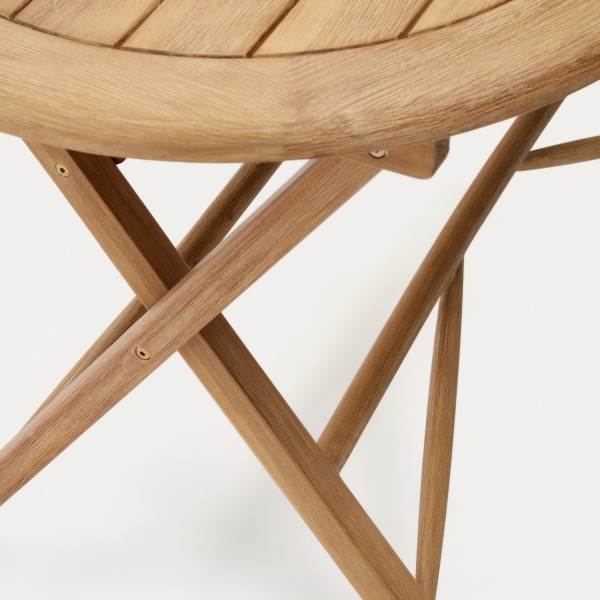 Складний стіл Dandara — Овальний стіл з масиву дерева