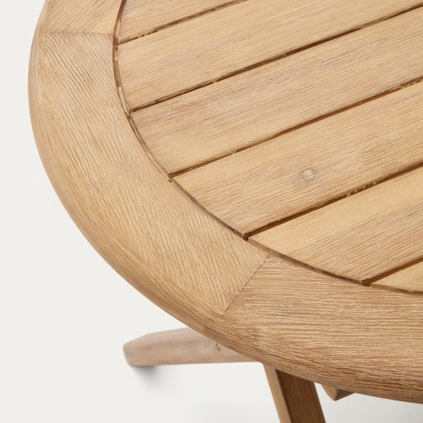 Складний стіл Dandara — Овальний стіл з масиву дерева