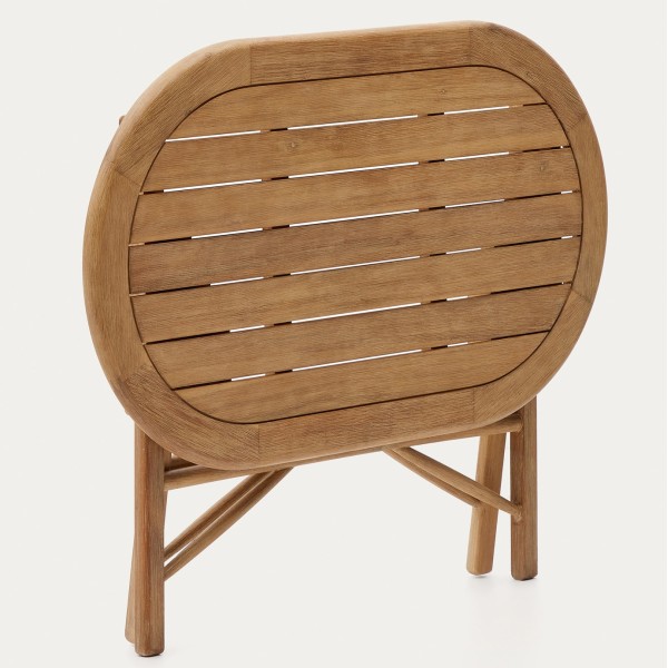 Складний стіл Dandara — Овальний стіл з масиву дерева