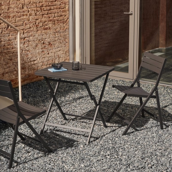 Складаний стіл Torreta з металу — іспанська якість для дому та вулиці