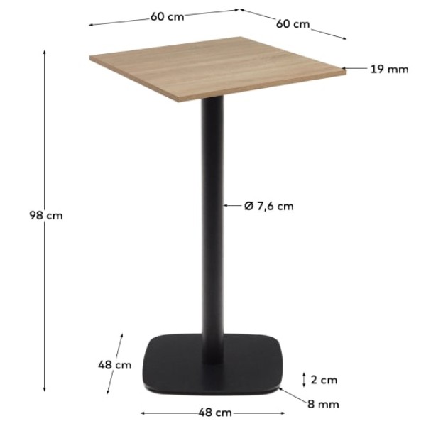 Стіл барний Dina з меламіну – стильний вибір для інтер’єру