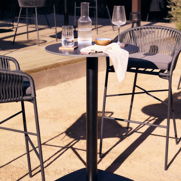 Барний стіл Dina круглий — стиль та комфорт для вашого інтер'єру