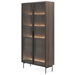 Вітрина висока Lumi 2D2S/91 з підсвіткою