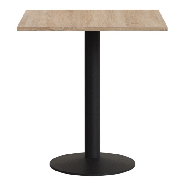 Стіл Dina з меламіну з круглою основою – стиль та зручність для вашого інтер'єру