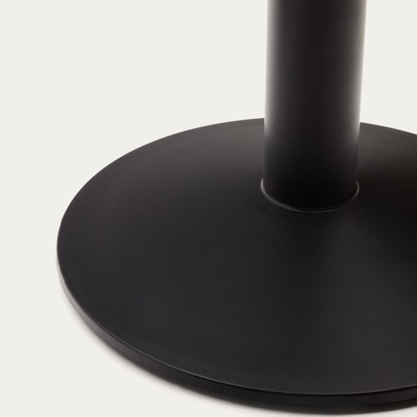 Стіл Dina з меламіну з круглою основою – стиль та зручність для вашого інтер'єру