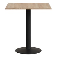 Стіл Dina з меламіну з круглою основою