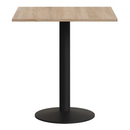 Стіл Dina з меламіну з круглою основою