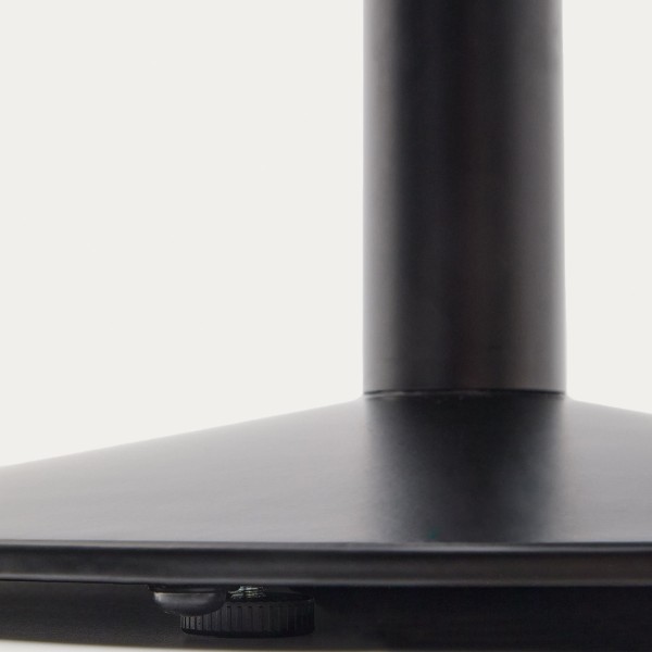 Стіл Dina круглий з меламіну з круглою основою