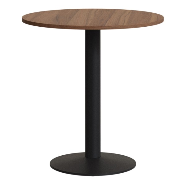 Стіл Dina круглий з меламіну з круглою основою