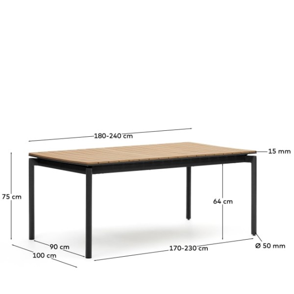 Стіл розсувний Canyelles