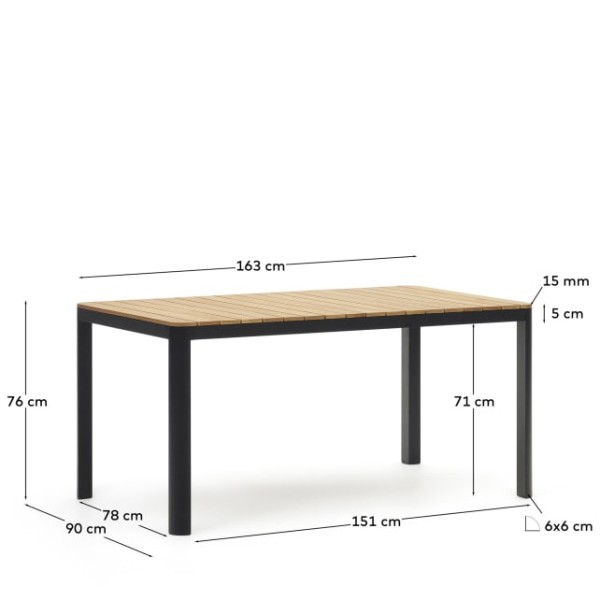 Стіл Bona 160x90 см