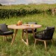 Стіл Urgell з масиву дерева для вулиці та кафе