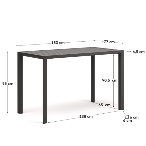 Барний стіл Culip — стиль та комфорт для вашого простору