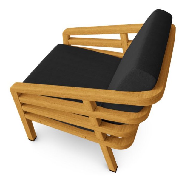 Крісло Lugano для вітальні та саду – Меблі високої якості від Elite Mebel