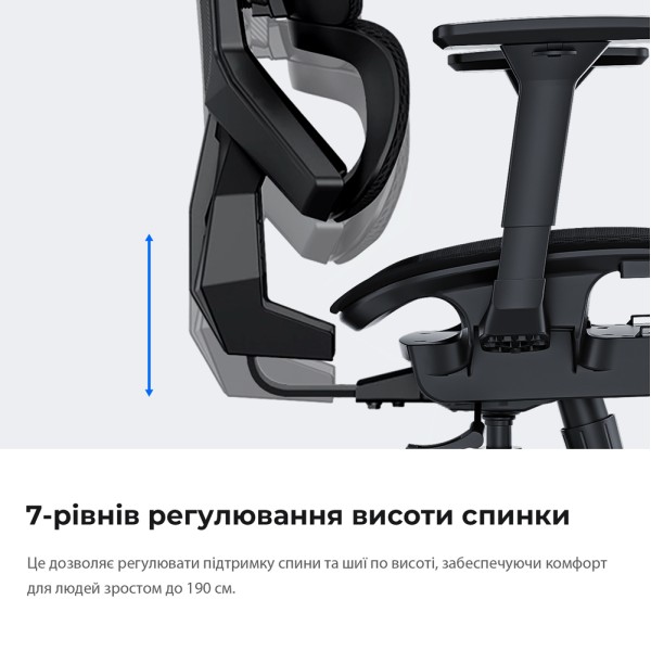 Ігрове крісло Anda Seat X-Air Pro Size XL Mesh Gray