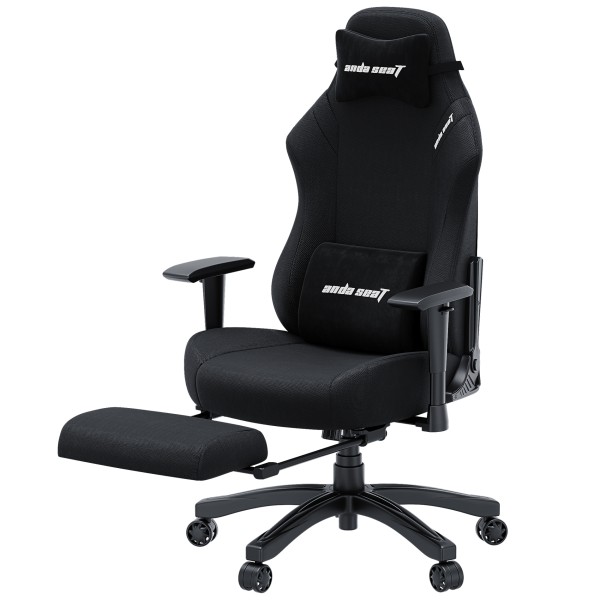 Ігрове крісло Anda Seat Luna Pro Size L Black Fabric – комфорт та підтримка для кожного геймера