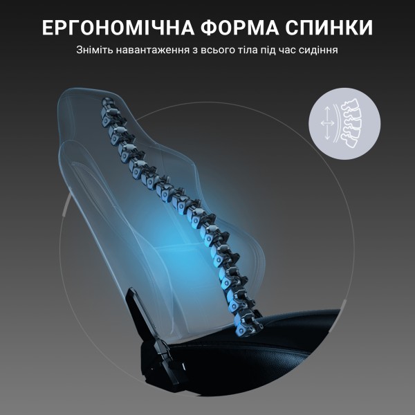 Ігрове крісло Anda Seat Luna Pro Size L Gray Fabric