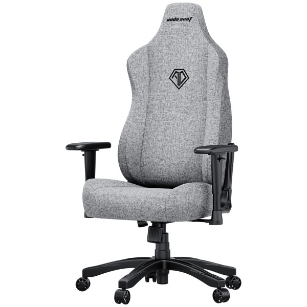 Ігрове крісло Anda Seat Novis Size L Gray Fabric – найкраще для геймерів