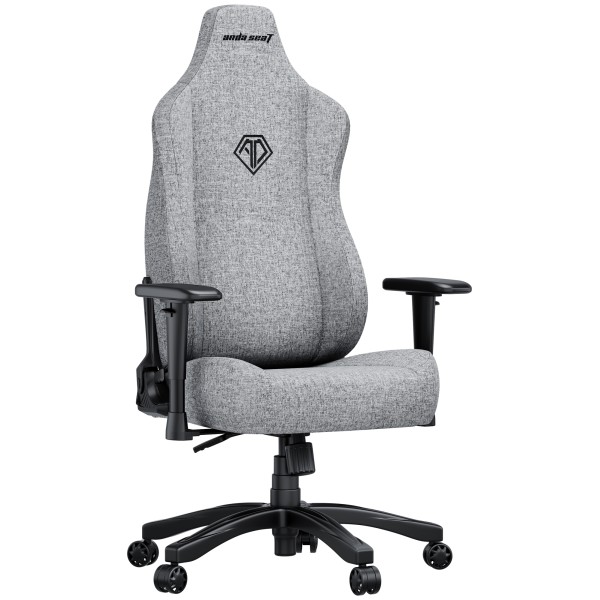 Ігрове крісло Anda Seat Novis Size L Gray Fabric – найкраще для геймерів