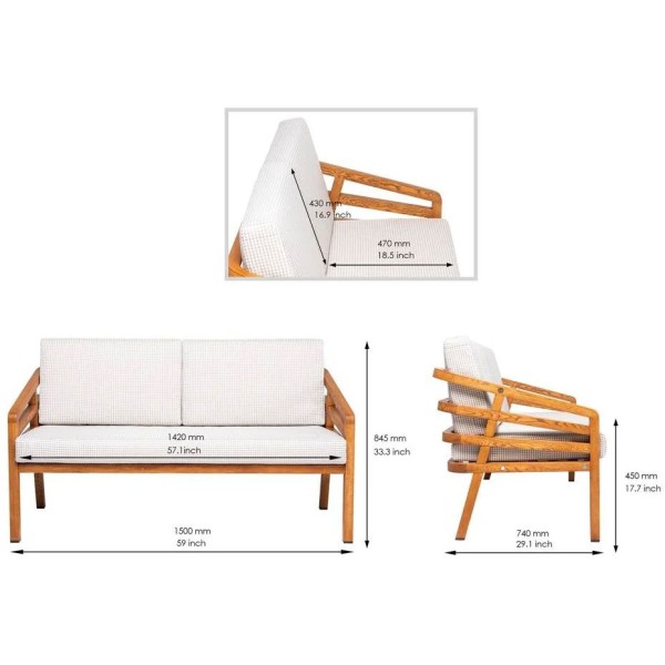 Обідній комплект Lugano Dinner Family