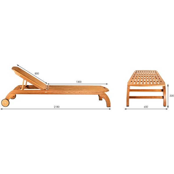 Шезлонг California - комфорт та стиль для вашого саду
