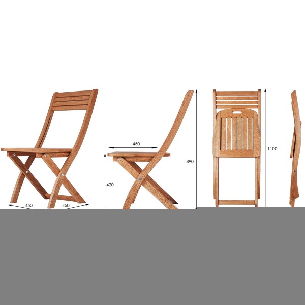 Стілець California Terrace – стильний стілець для саду та кухні