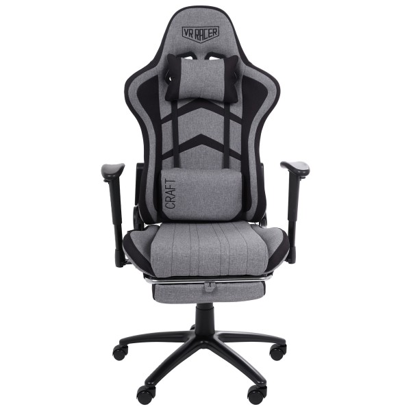 Геймерське крісло VR Racer Textile Craft — комфорт та стиль для геймерів