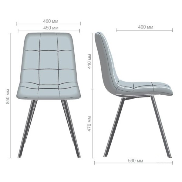 Стілець Harlem — ідеальний вибір для сучасного інтер'єру