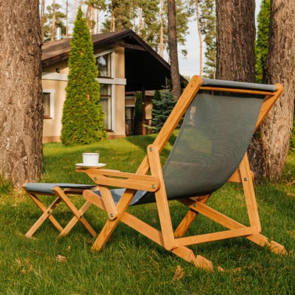 Комплект крісло-шезлонг Classic Chalet chair – комфорт і стиль для вашого саду та вітальні