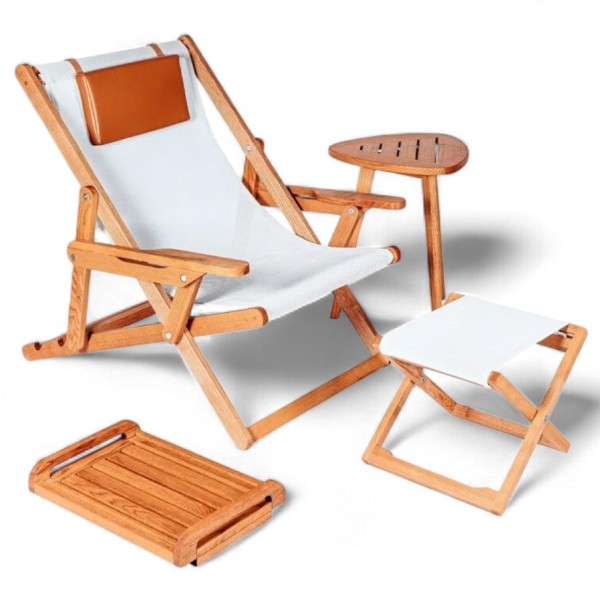 Комплект крісло-шезлонг Classic Chalet chair – комфорт і стиль для вашого саду та вітальні