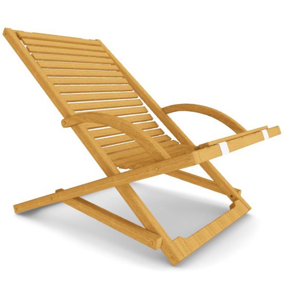 Крісло-шезлонг Wood Chalet swing – комфорт та елегантність для вашого саду