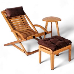 Комплект крісло-шезлонг Wood Chalet swing