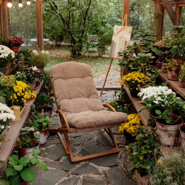 Крісло-шезлонг VIP Chalet swing – елегантність і комфорт для будь-якого інтер'єру