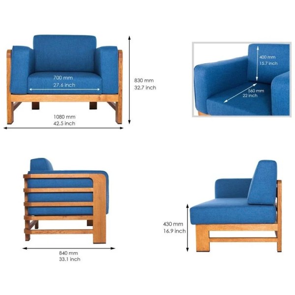 Крісло Lugano Grand – для комфортного відпочинку