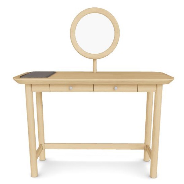 Будуарний столик №2 з дзеркалом та шухлядами для спальні