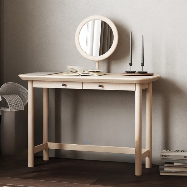 Будуарний столик №2 з дзеркалом та шухлядами для спальні